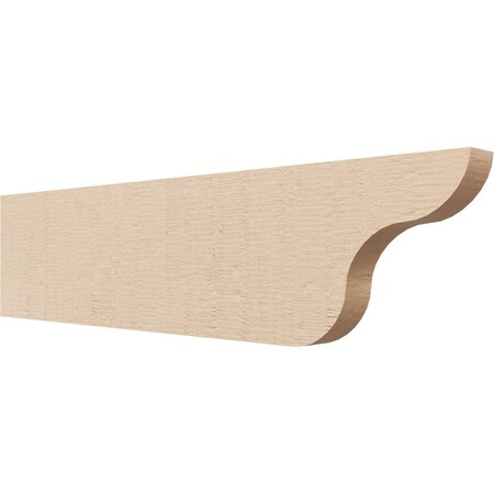Ekena Millwork 2in. W x 8in. H x 32in. L Carmel Woodgrain TimberThane Rafter Tail, Primed Tan RFTUR02X08X32CARRCPR